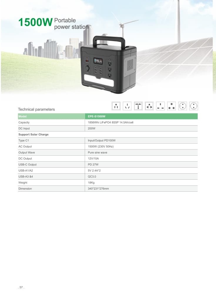 1500W Portable product photo