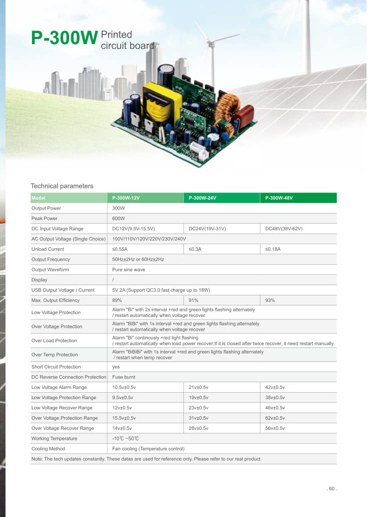 P-300W Inverter Printed Circuit Board product photo