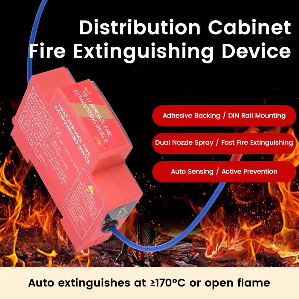 DIN Rail Thermal Aerosol Fire Extinguishing Device