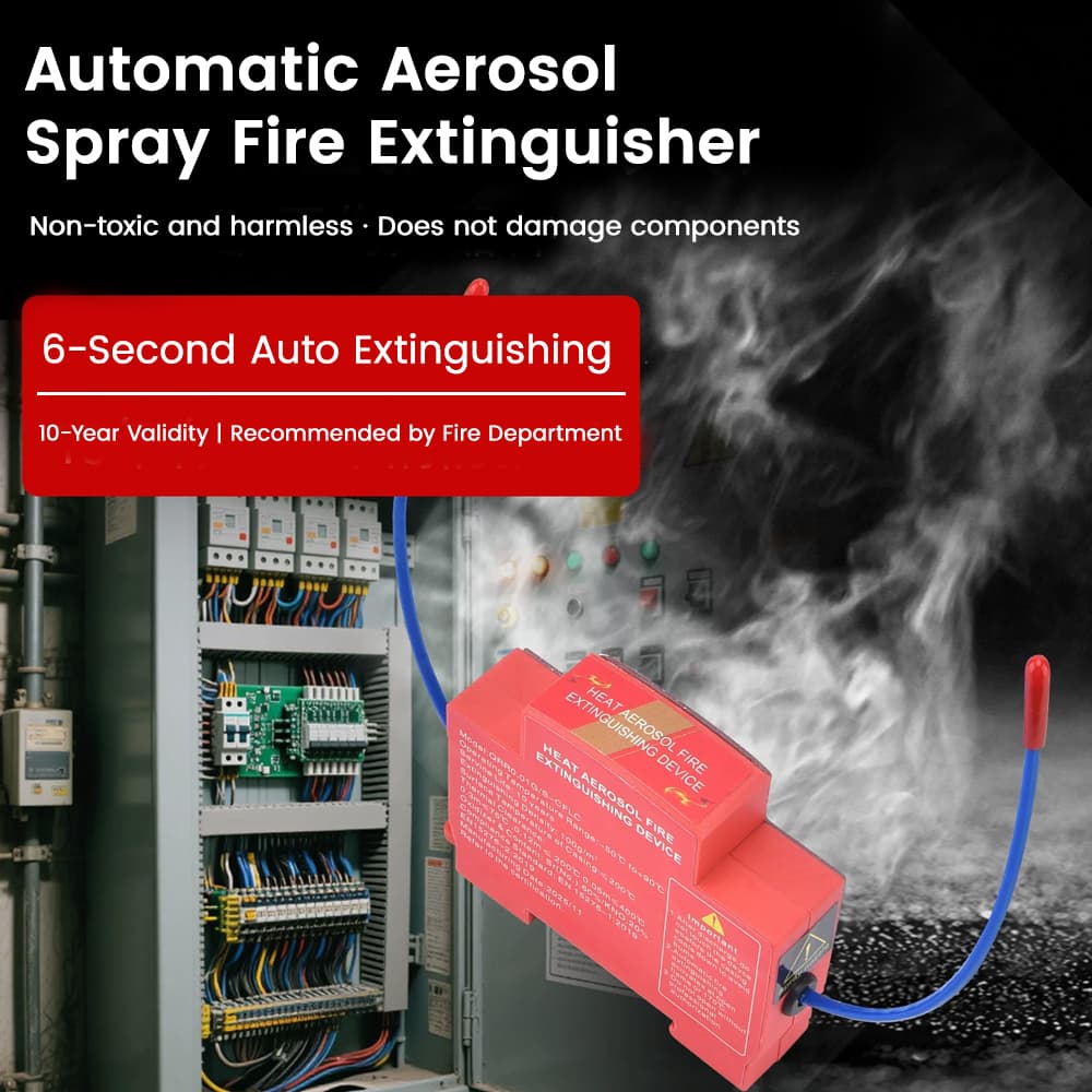 DIN Rail Thermal Aerosol Fire Extinguishing Device