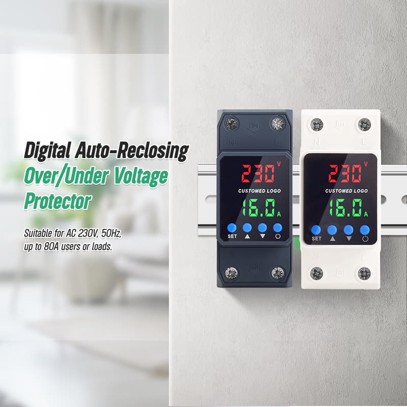 PN2-VA4 Self-Resetting Voltage Protector 40A–80A with OEM Logo Support